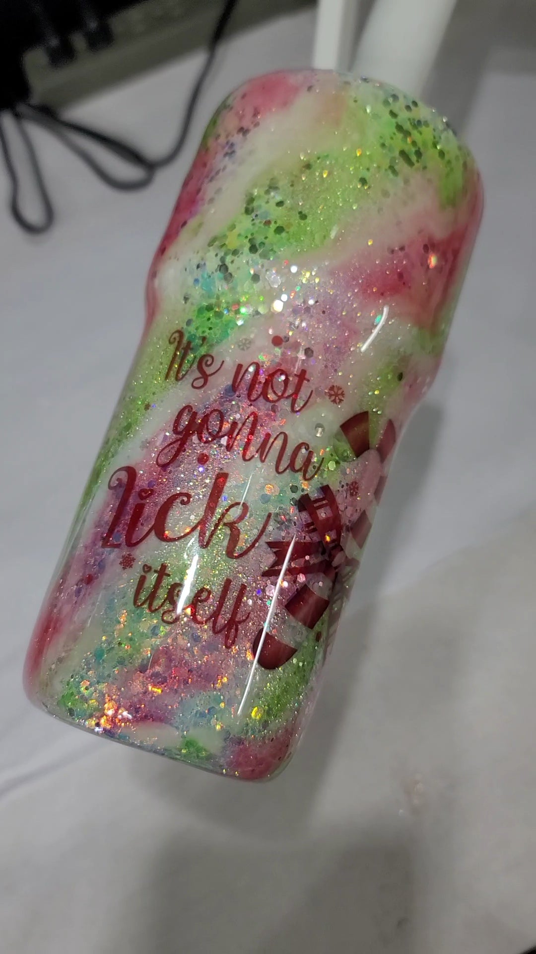 Candy Cane Tumbler