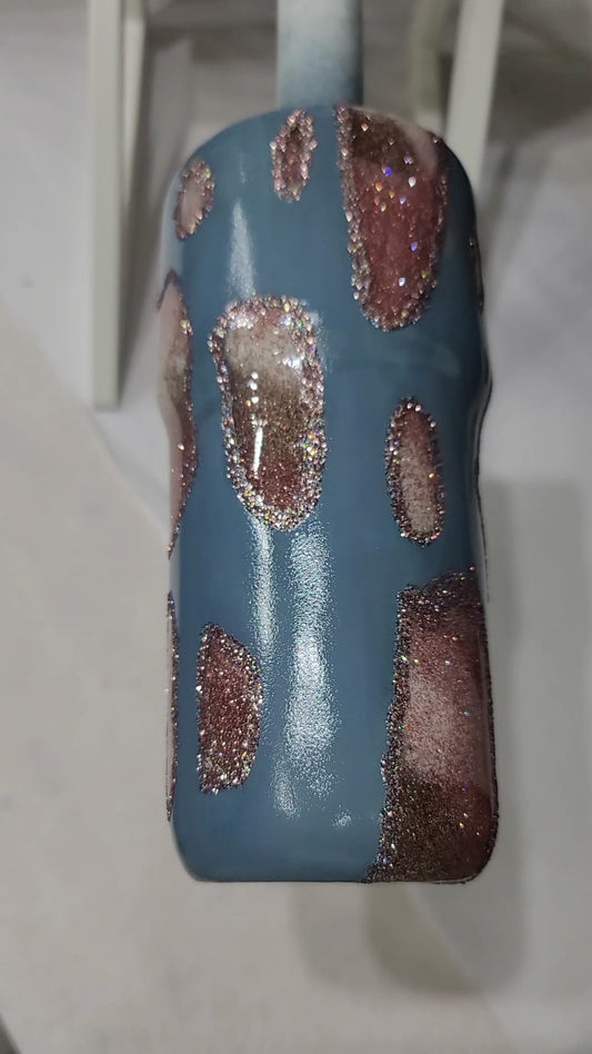 Glitter Peak-a-Boo Tumbler