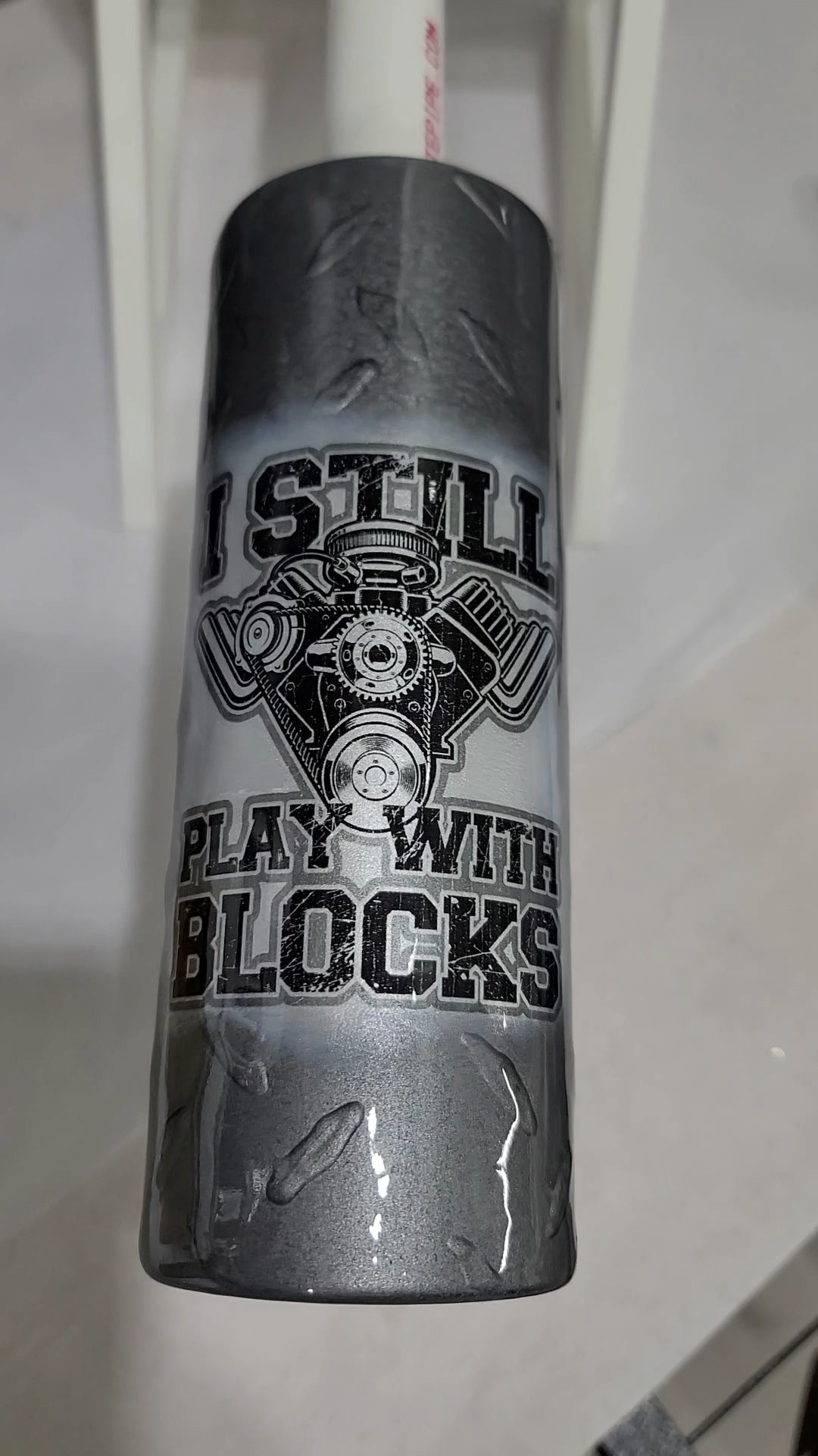 Still Play with Blocks Tumbler